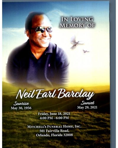 Mr. Neil Earl Barclay