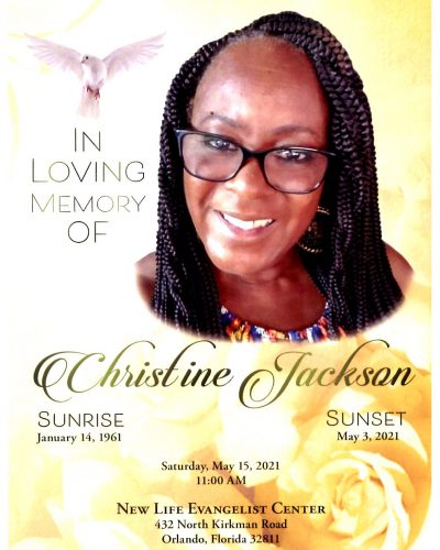 Mrs. Christine Jackson