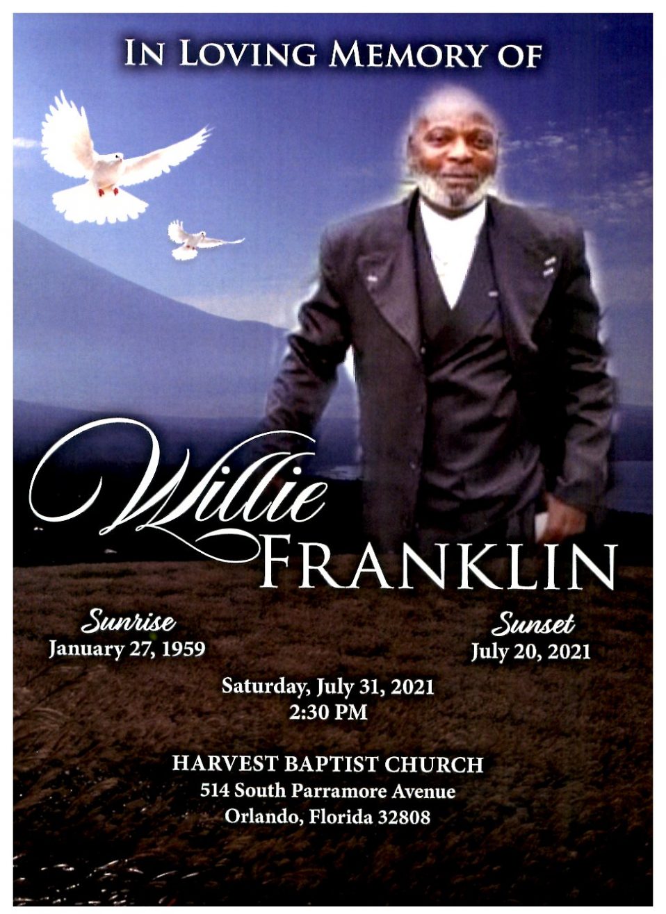 Willie Gean Franklin Mitchell's Funeral Home