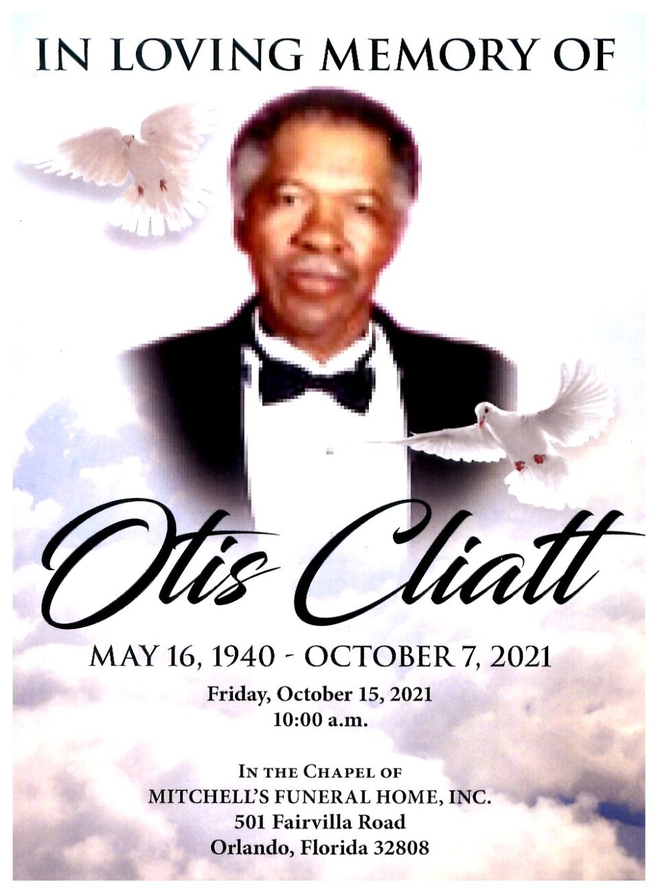 Otis Cliatt Mitchell's Funeral Home